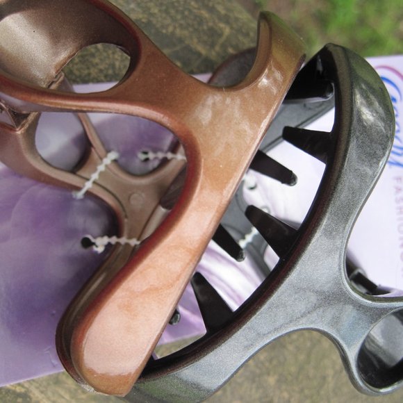 2 Goody Morgan Claw Clips Large Thick Hair Deep Teeth Fashionow Limited Edition - Picture 6 of 13